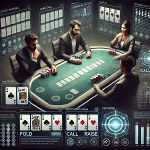 Poker Online : Kombinasi Fold, Call, Raise dalam Berbagai Situasi