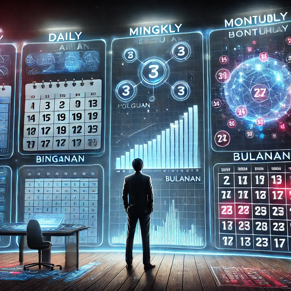 Perbedaan Pola Harian, Mingguan, dan Bulanan di Togel