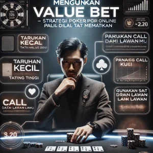 Poker Online : Menggunakan “Value Bet” — Strategi Paling Diam tapi Mematikan