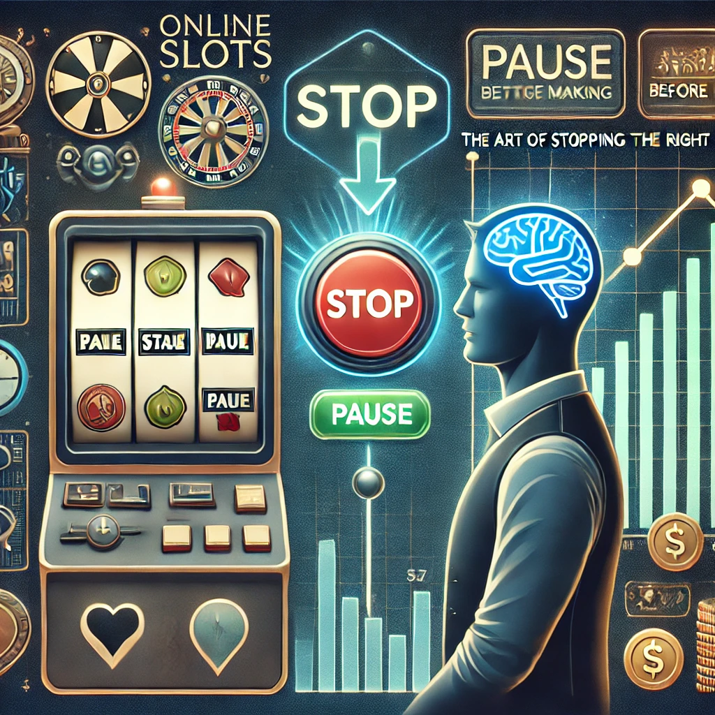 Slot Online: Seni Berhenti di Waktu yang Tepat