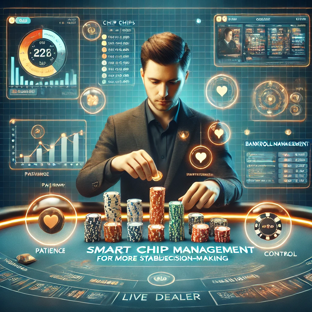Panduan Mengatur Chip Live Casino Online agar Keputusan Bermain Lebih Stabil