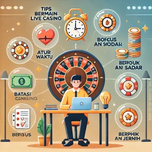 Live Casino Online : Tips bermain Live Casino secara sehat dan sadar