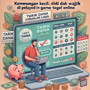 Togel Online : Kemenangan Kecil Tidak Wajib Diputar Ulang