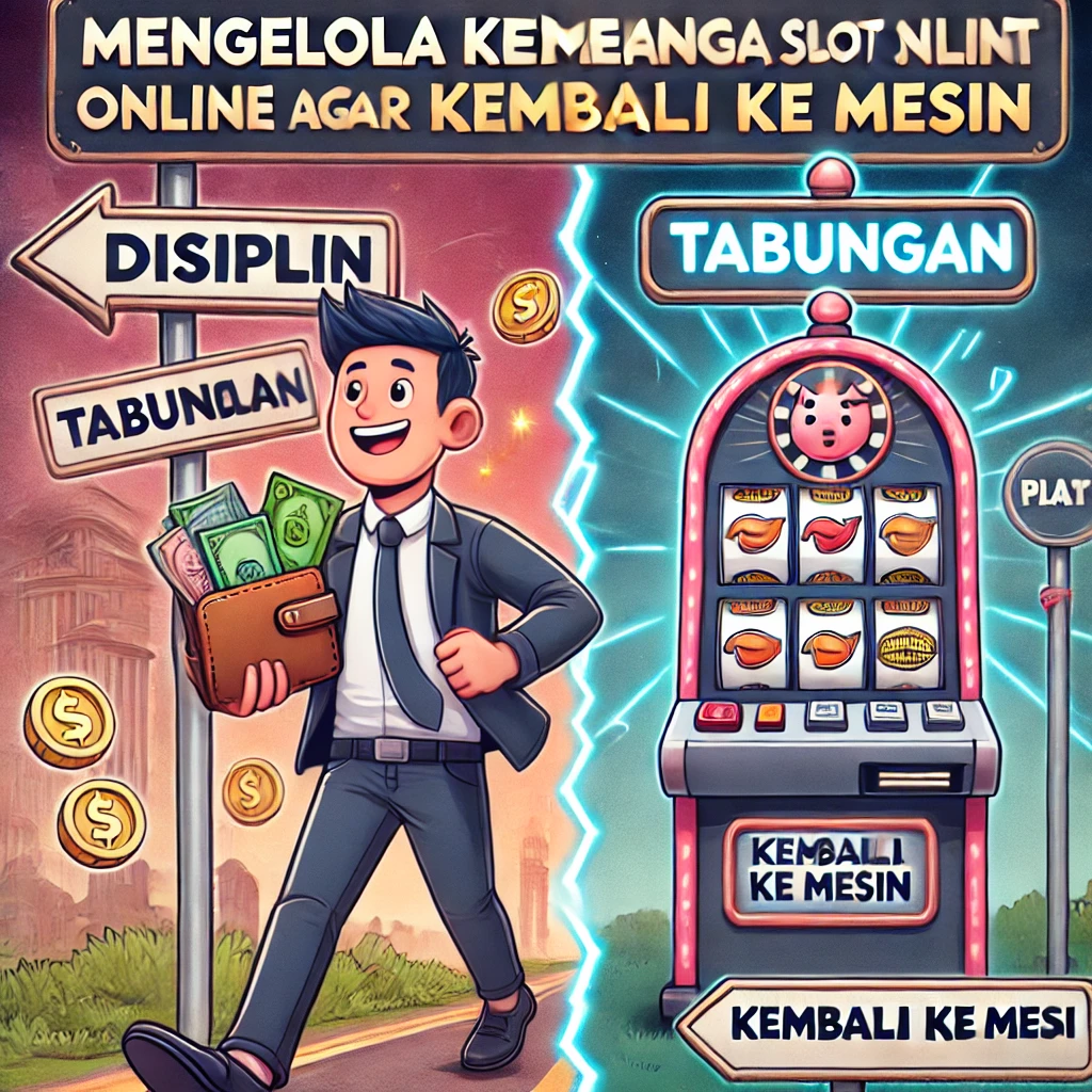 Mengelola Kemenangan Slot Online agar Tidak Kembali ke Mesin