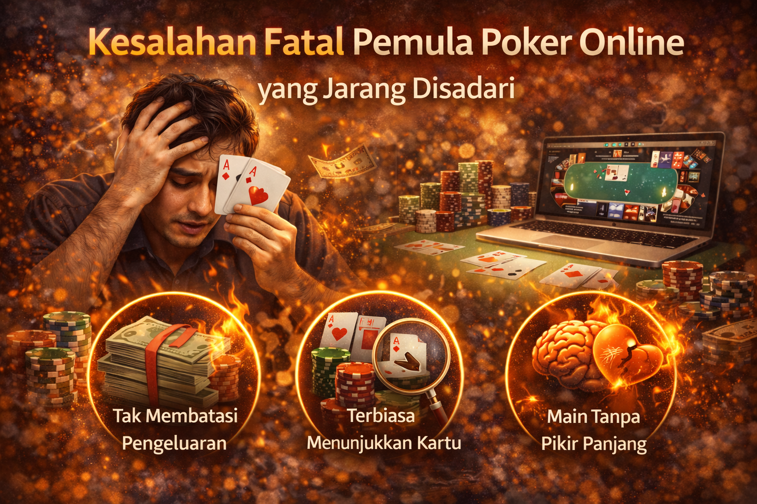 Kesalahan Fatal Pemula Poker Online yang Jarang Disadari