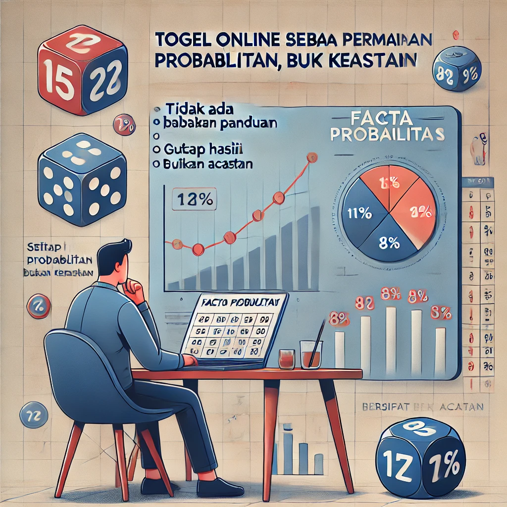 Togel Online sebagai Permainan Probabilitas, Bukan Kepastian