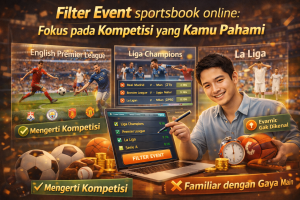 Sportsbook Online : Filter Event: Fokus pada Kompetisi yang Kamu Pahami