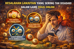 Togel Online : Kesalahan Lanjutan yang Sering Tak Disadari