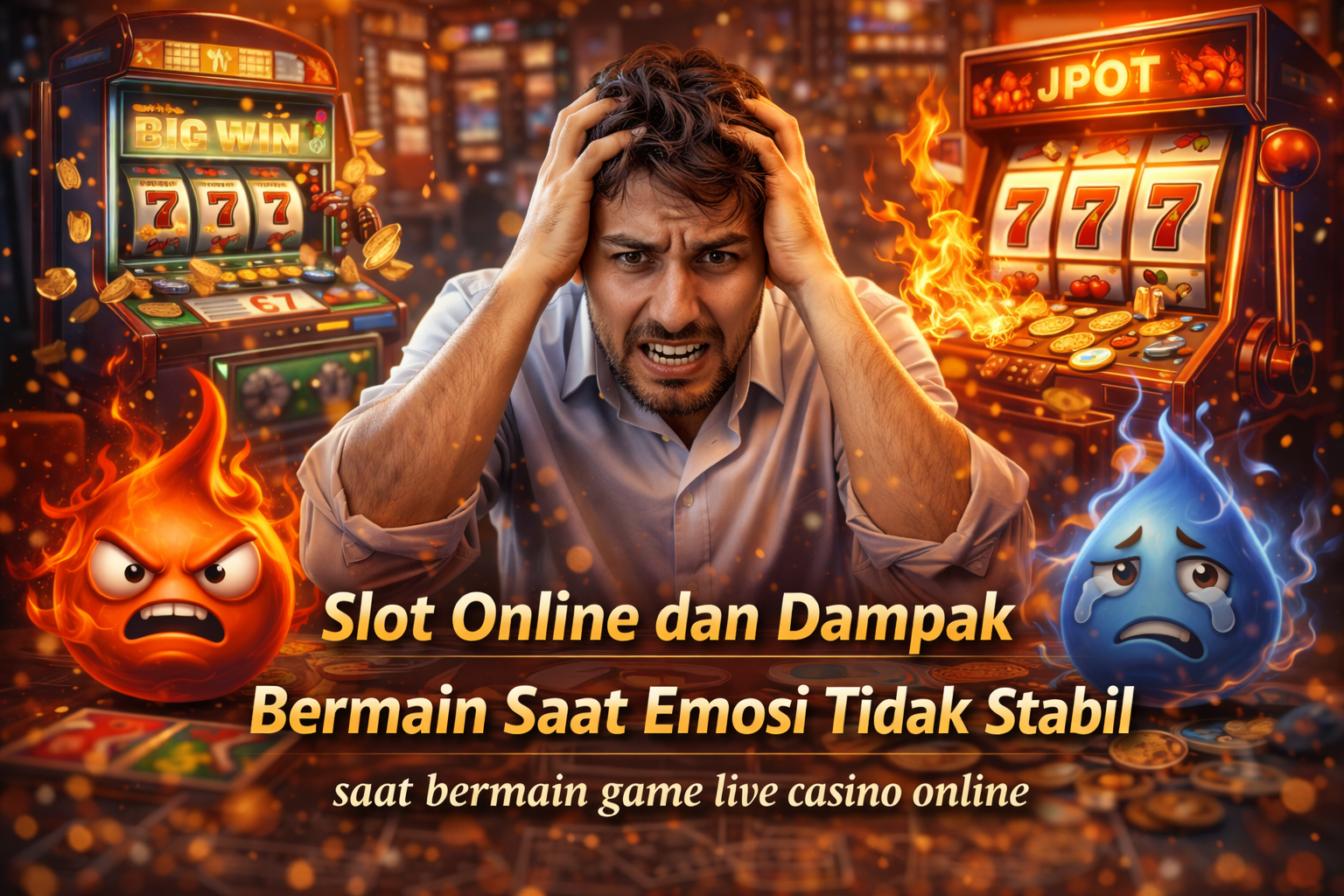 Slot Online dan Dampak Bermain Saat Emosi Tidak Stabil