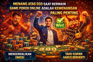 Poker Online : Menang atas Ego adalah Kemenangan Paling Penting