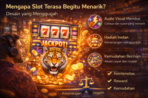 Slot Online : Mengapa Slot Terasa Begitu Menarik? Desain yang Menggugah