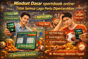 Sportsbook Online : Mindset Dasar: Tidak Semua Laga Perlu Dipertaruhkan
