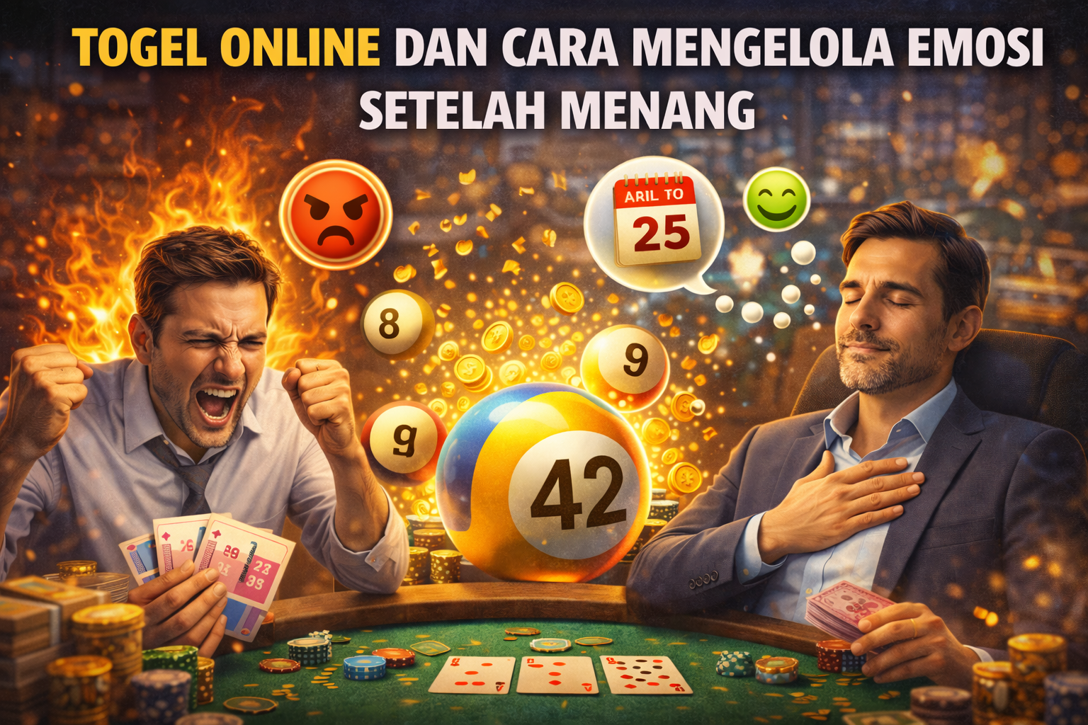 Togel Online dan Cara Mengelola Emosi Setelah Menang