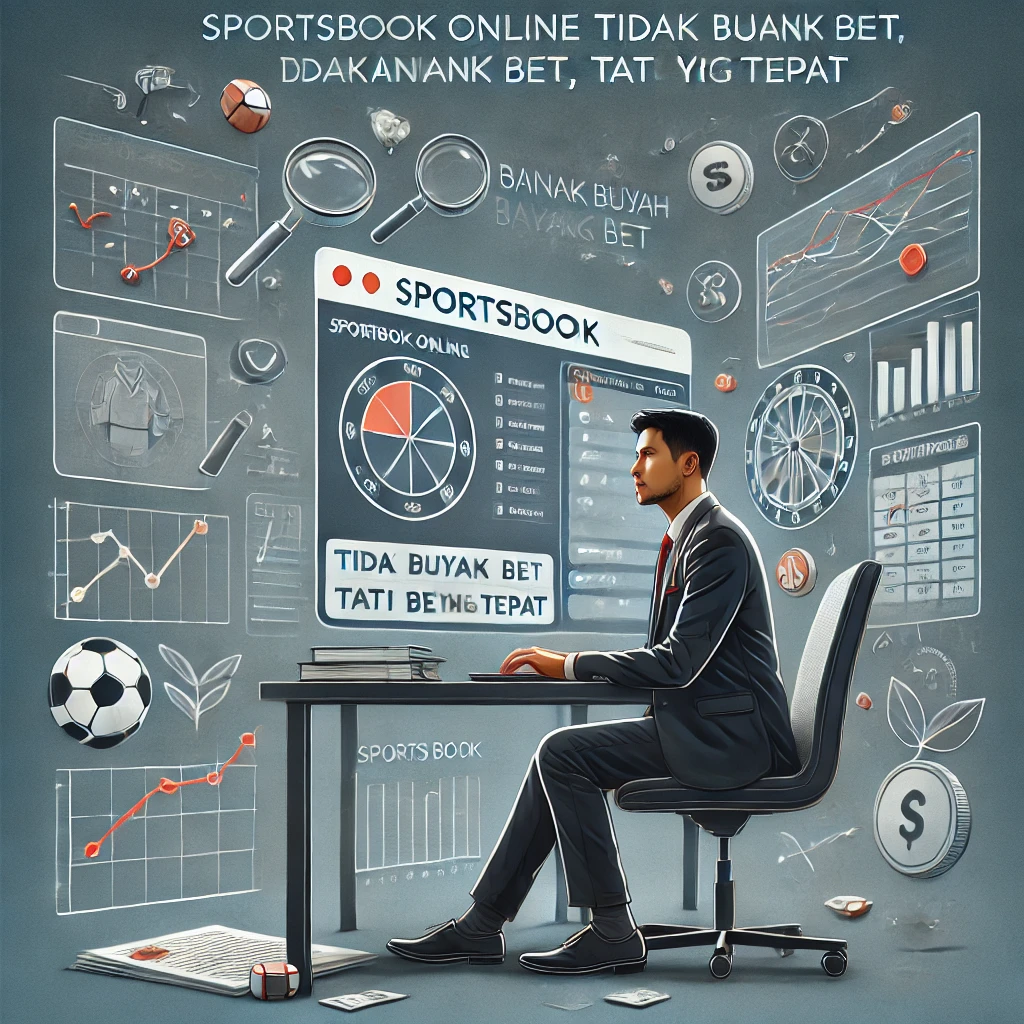 Sportsbook Online Tidak Butuh Banyak Bet, tapi Bet yang Tepat