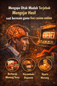 Live Casino Online : Mengapa Otak Mudah Terjebak Mengejar Hasil?
