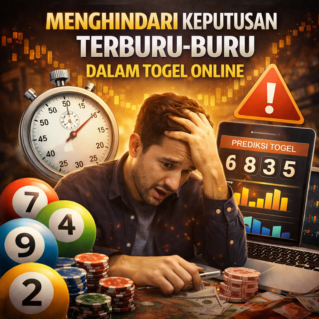Menghindari Keputusan Terburu-buru dalam Togel Online