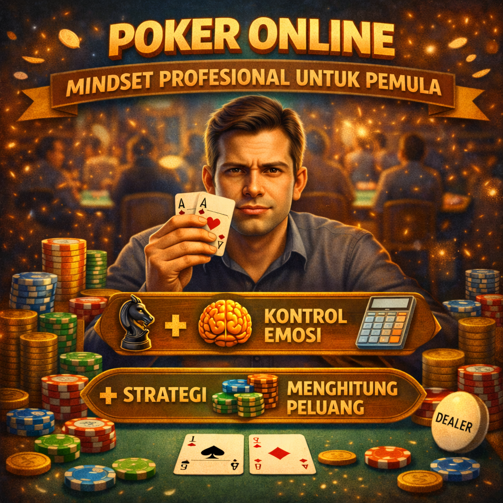 Poker Online dan Mindset Profesional untuk Pemula