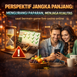 Live Casino Online : Perspektif Jangka Panjang: Mengurangi Paparan, Menjaga Kualitas
