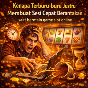 Slot Online : Kenapa Terburu-buru Justru Membuat Sesi Cepat Berantakan