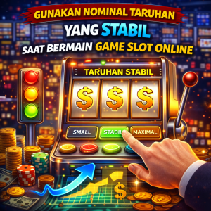 Slot Online : Gunakan Nominal Taruhan yang Stabil