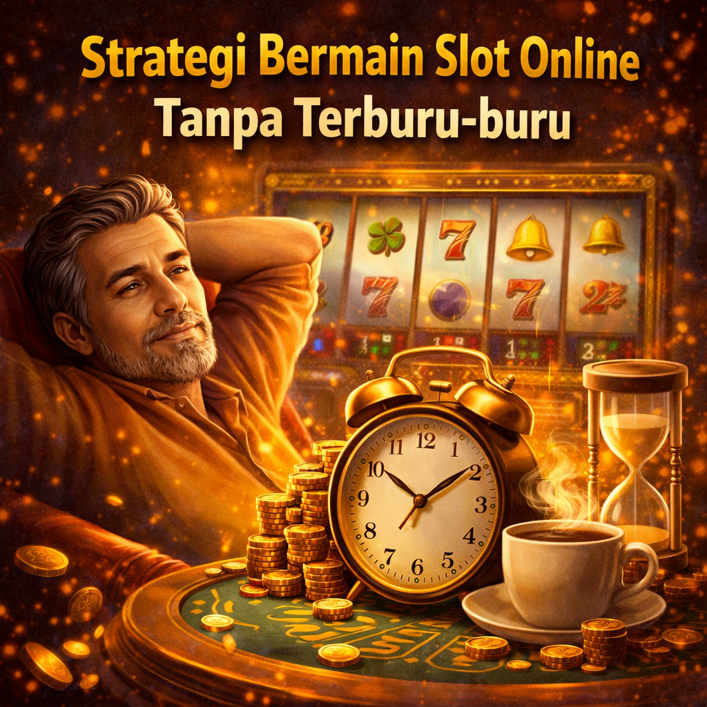 Strategi Bermain Slot Online Tanpa Terburu-buru