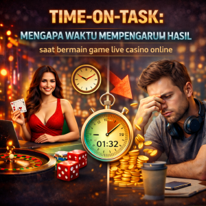 Live Casino Online : Time-on-Task: Mengapa Waktu Mempengaruhi Hasil?