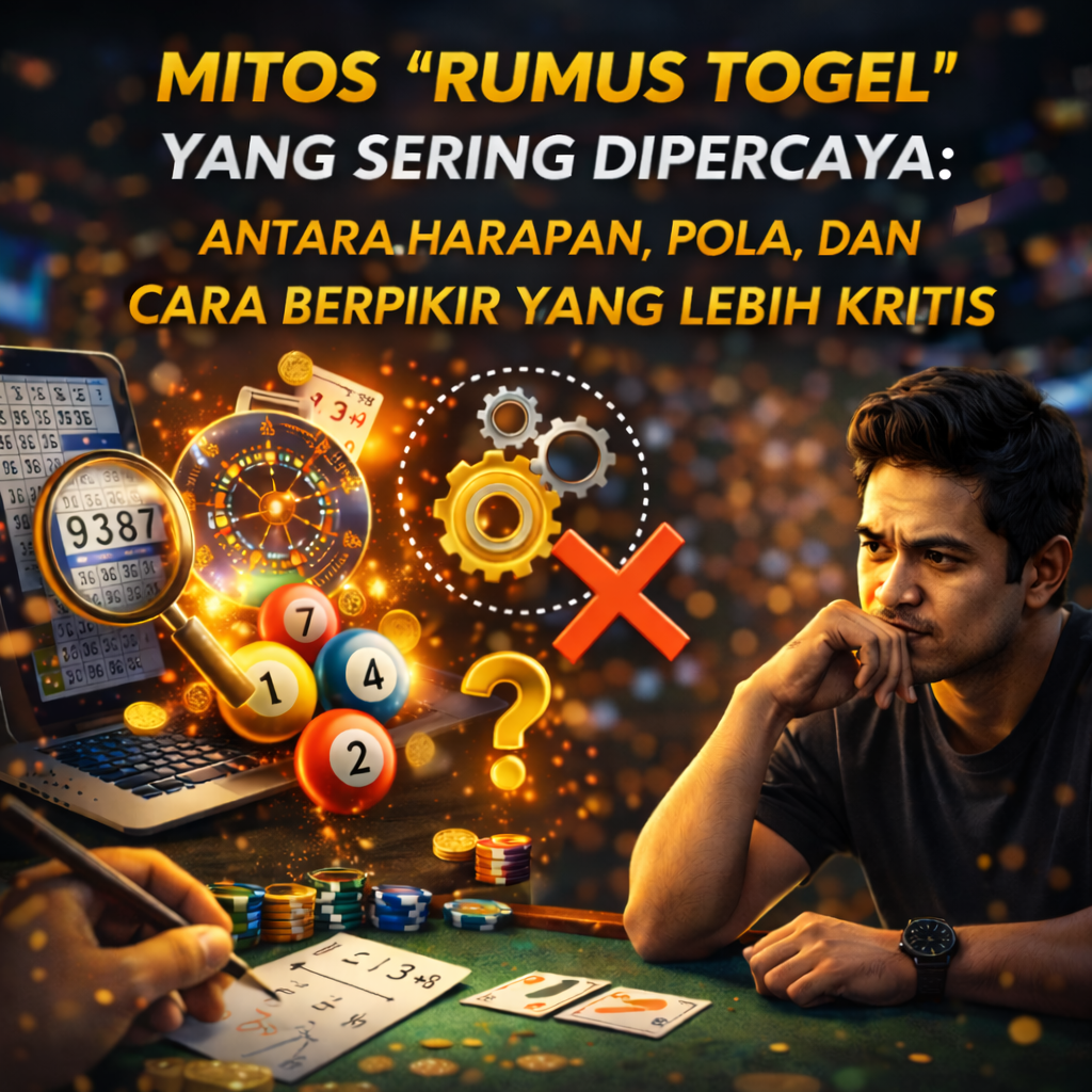 Mitos “Rumus Togel” yang Sering Dipercaya: Antara Harapan, Pola, dan Cara Berpikir yang Lebih Kritis