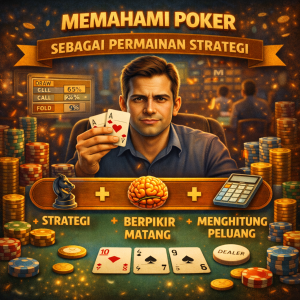 Poker Online : Memahami Poker sebagai Permainan Strategi