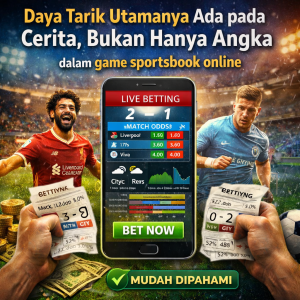 Sportsbook Online : Daya Tarik Utamanya Ada pada Cerita, Bukan Hanya Angka