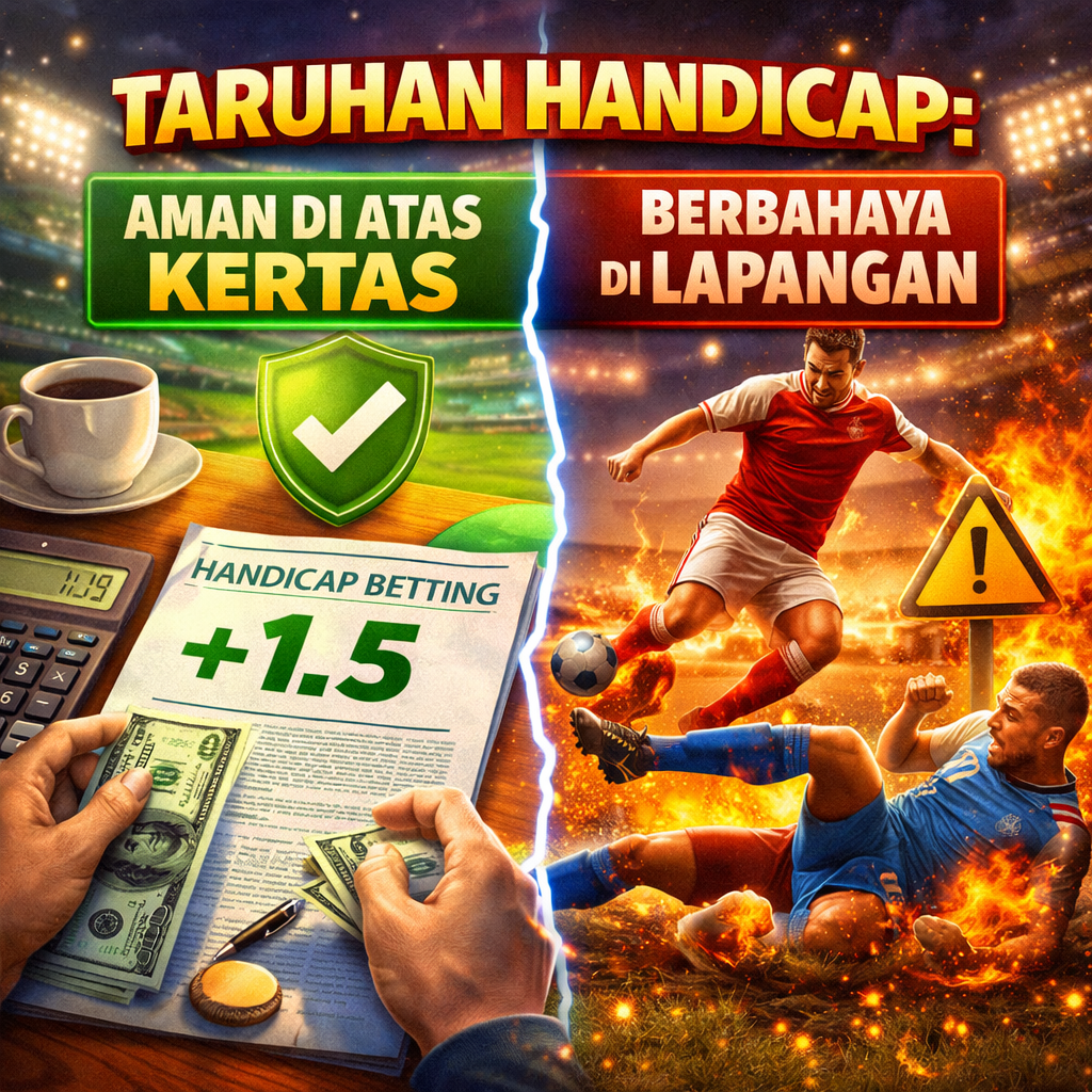 Taruhan Handicap: Aman di Atas Kertas, Berbahaya di Lapangan