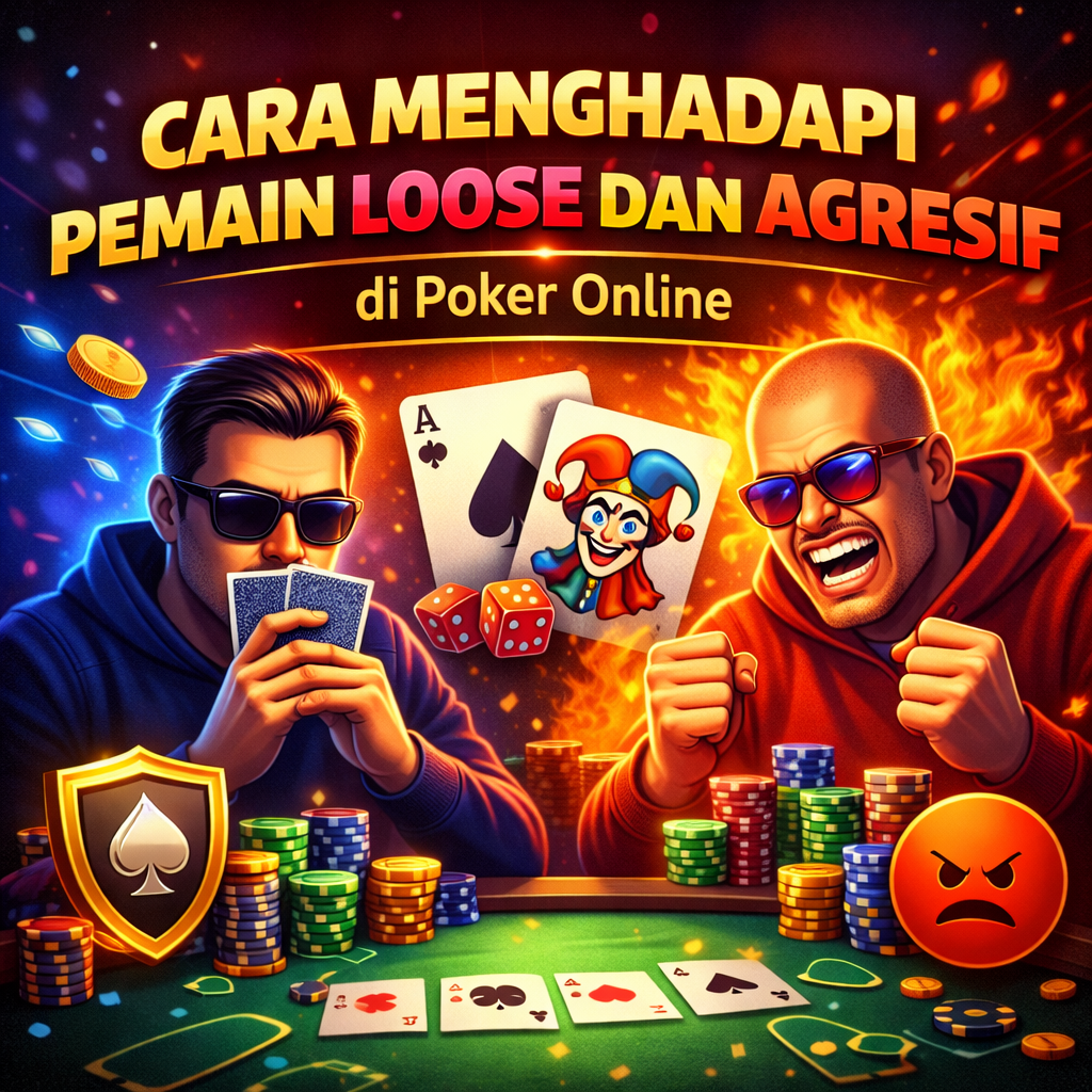 Cara Menghadapi Pemain Loose dan Agresif di Poker Online