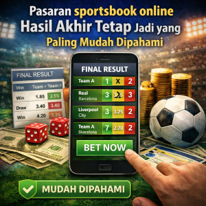Sportsbook Online : Pasaran Hasil Akhir Tetap Jadi yang Paling Mudah Dipahami