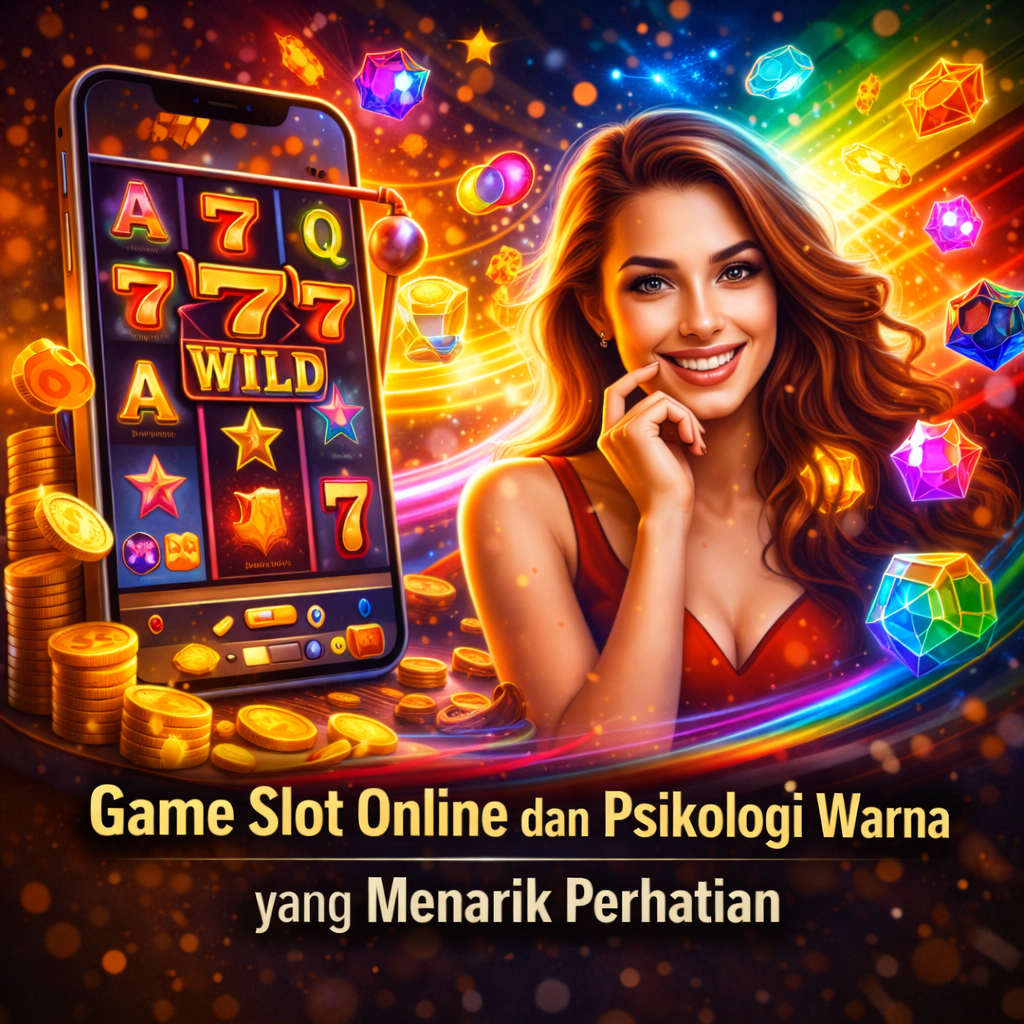 Game Slot Online dan Psikologi Warna yang Menarik Perhatian