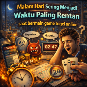 Togel Online : Malam Hari Sering Menjadi Waktu Paling Rentan