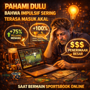 Sportsbook Online : Pahami Dulu bahwa Impulsif Sering Terasa Masuk Akal