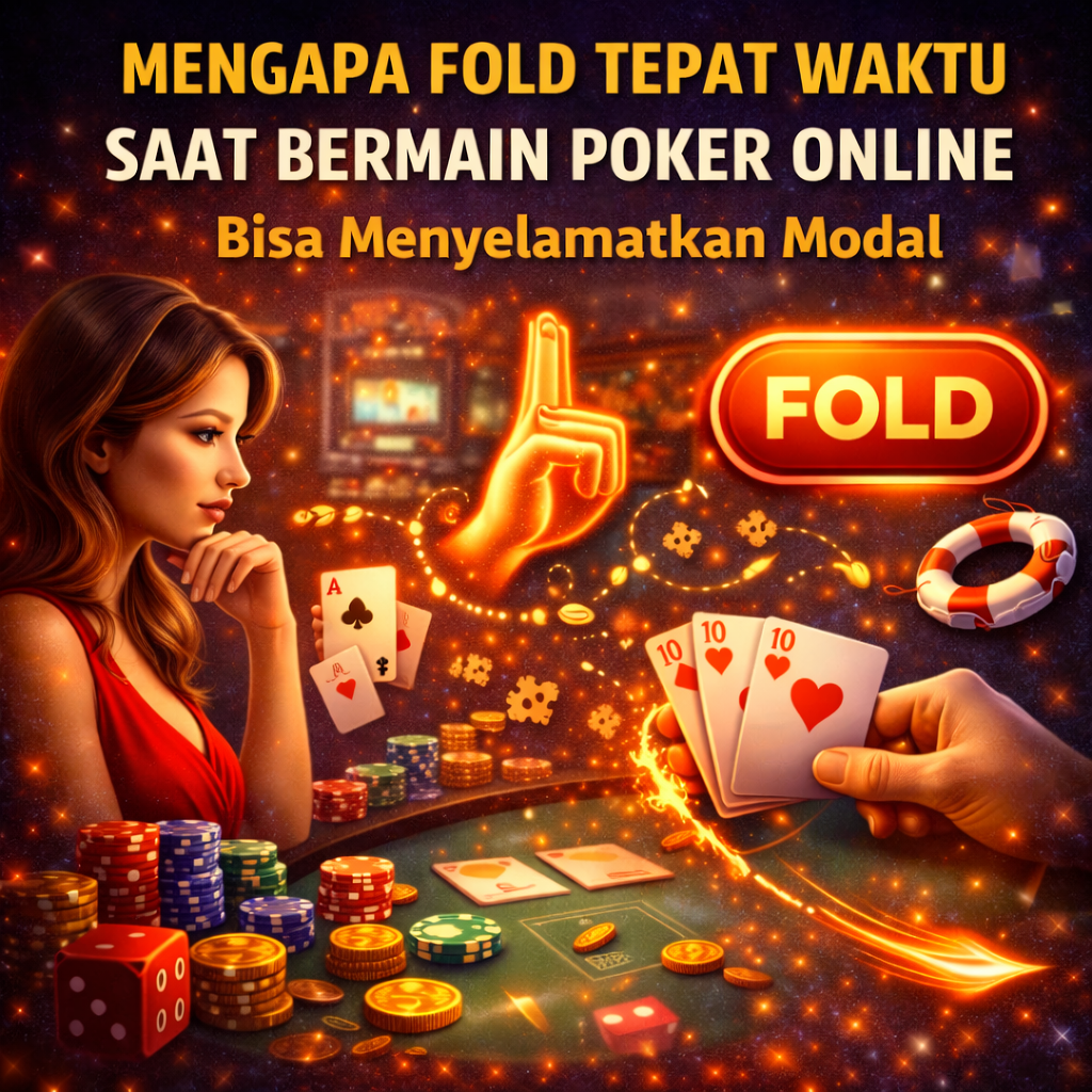 Mengapa Fold Tepat Waktu Saat Bermain Poker Online Bisa Menyelamatkan Modal