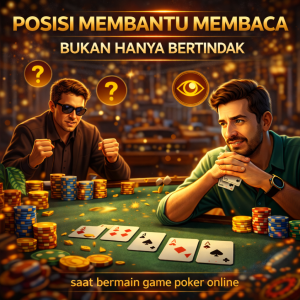 Poker Online : Posisi Membantu Membaca, Bukan Hanya Bertindak