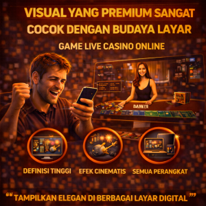 Live Casino Online : Visual yang Premium Sangat Cocok dengan Budaya Layar