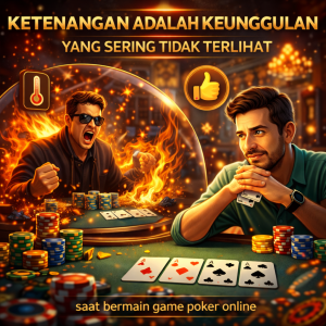 Poker Online : Ketenangan Adalah Keunggulan yang Sering Tidak Terlihat